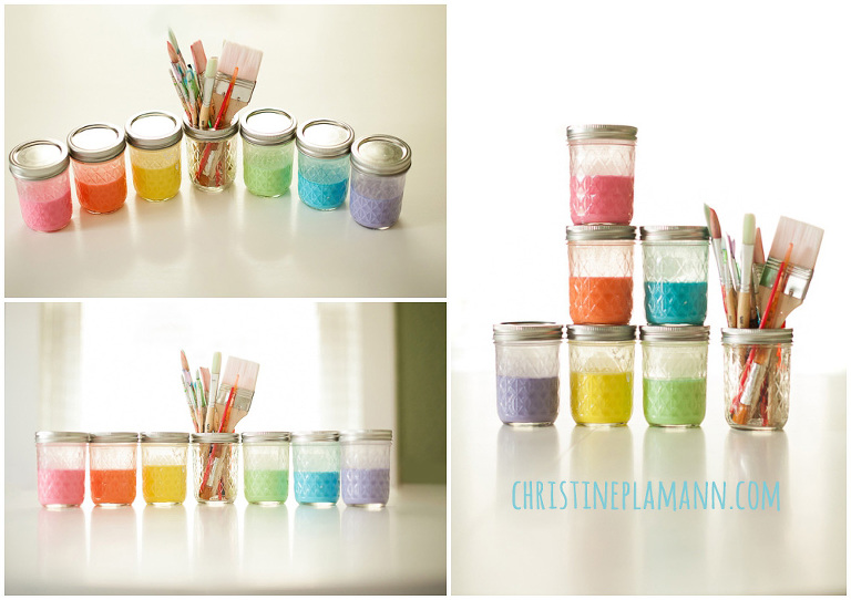 sidwalk paint gift idea